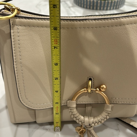 NWT See By Chloe Cement Beige Crossbody - Picture 11 of 16